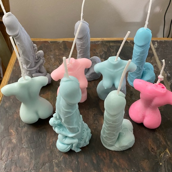 Erotic small batch artisan candles. Gag gift - Picture 6 of 9